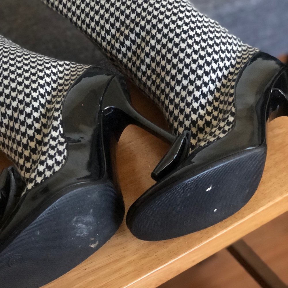 Emanuel Ungaro houndstooth boots - Picture 6 of 8